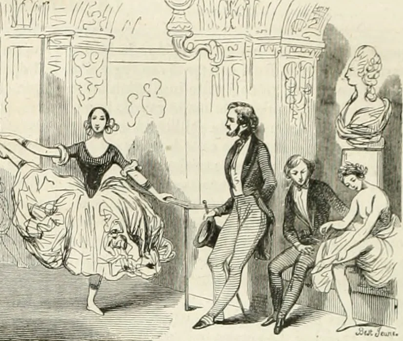An illustration from Les Français peints par eux-mêmes, 1853, leaf 233