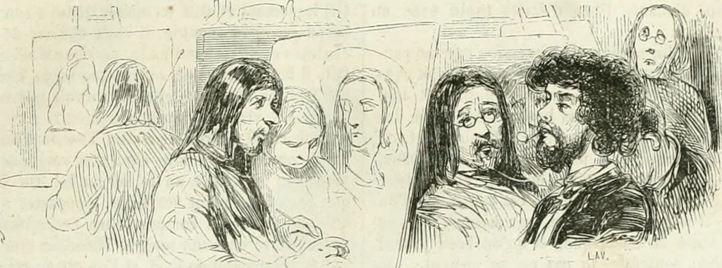 An illustration from Les Français peints par eux-mêmes, 1853, leaf 24