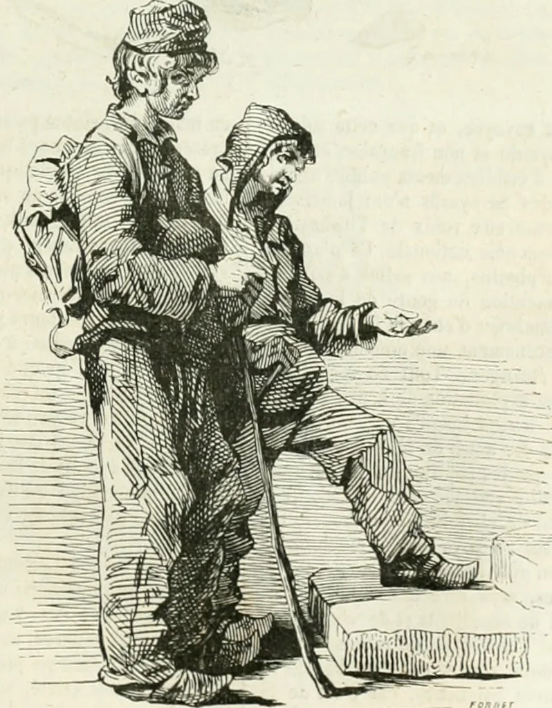 An illustration from Les Français peints par eux-mêmes, 1853, leaf 240