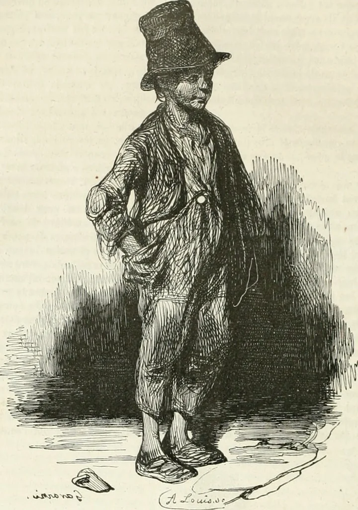 An illustration from Les Français peints par eux-mêmes, 1853, leaf 241