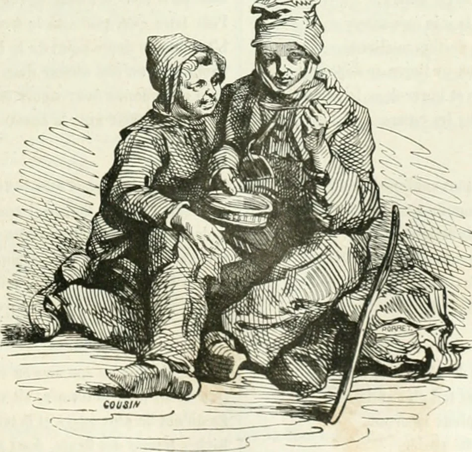An illustration from Les Français peints par eux-mêmes, 1853, leaf 242