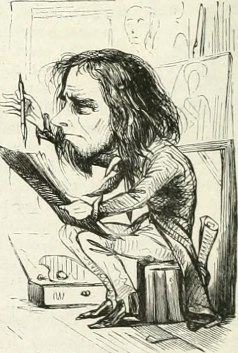 An illustration from Les Français peints par eux-mêmes, 1853, leaf 25