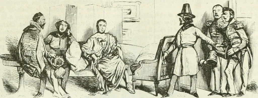 An illustration from Les Français peints par eux-mêmes, 1853, leaf 256