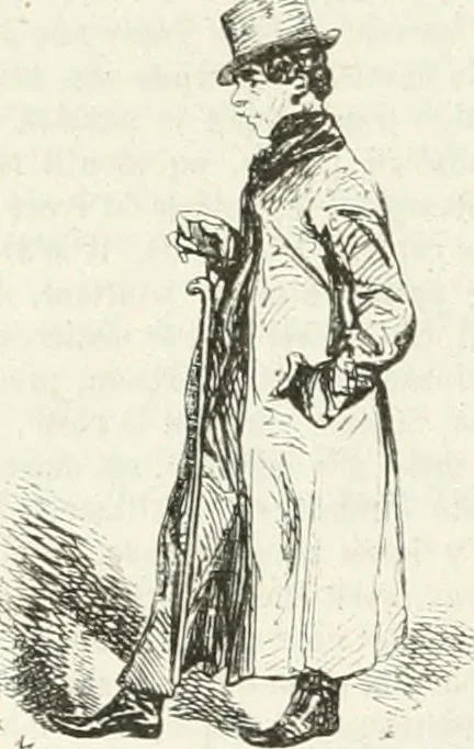 An illustration from Les Français peints par eux-mêmes, 1853, leaf 257