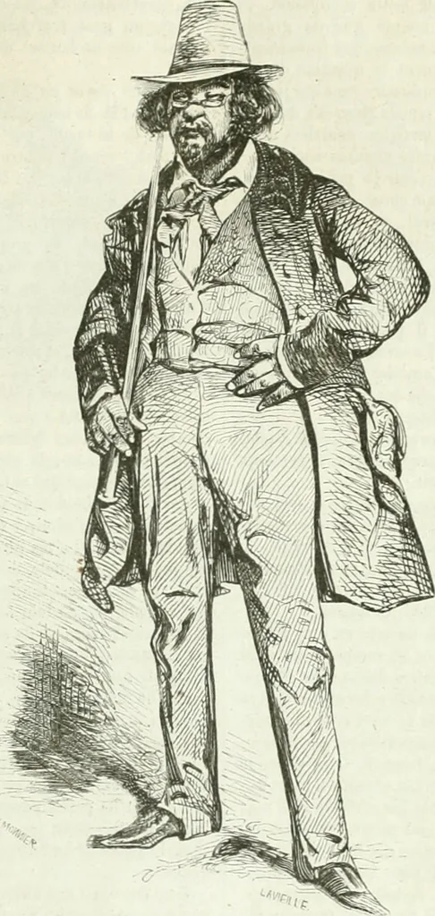 An illustration from Les Français peints par eux-mêmes, 1853, leaf 258