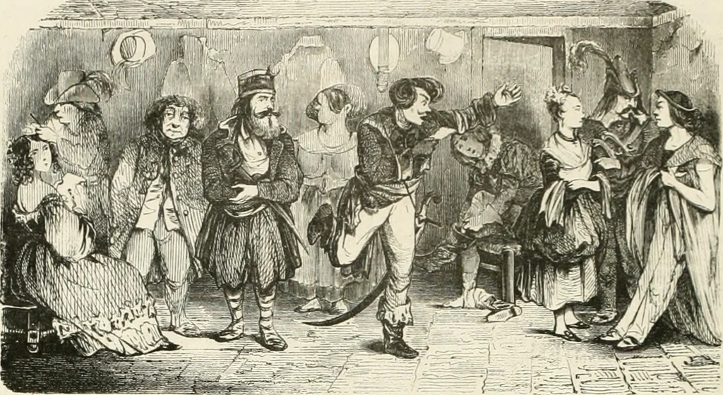 An illustration from Les Français peints par eux-mêmes, 1853, leaf 273