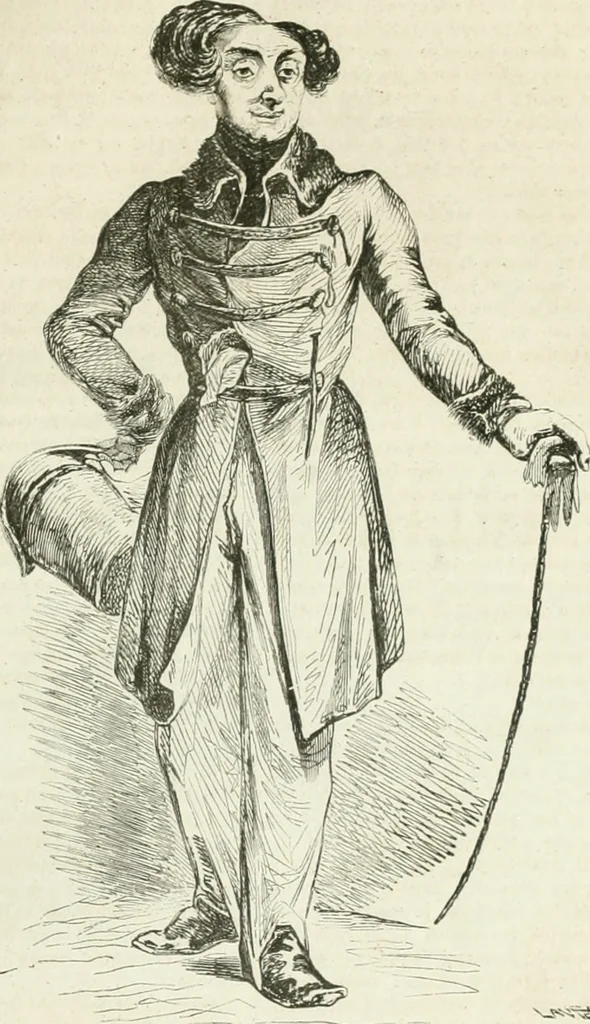 An illustration from Les Français peints par eux-mêmes, 1853, leaf 274