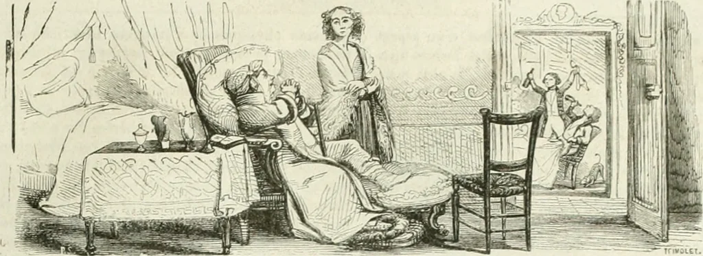 An illustration from Les Français peints par eux-mêmes, 1853, leaf 278
