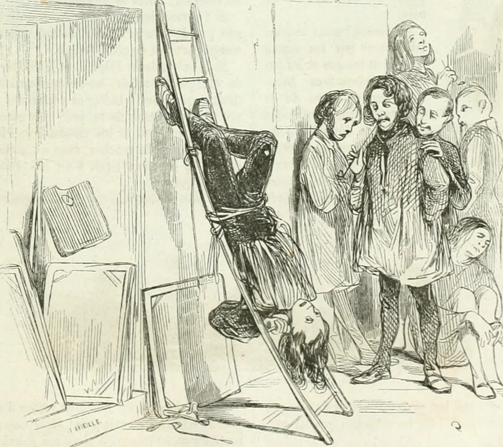 An illustration from Les Français peints par eux-mêmes, 1853, leaf 28