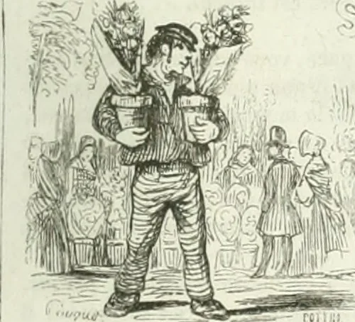 An illustration from Les Français peints par eux-mêmes, 1853, leaf 288
