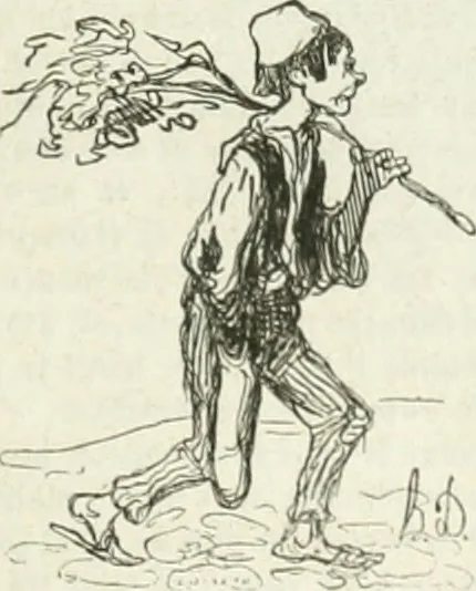 An illustration from Les Français peints par eux-mêmes, 1853, leaf 290