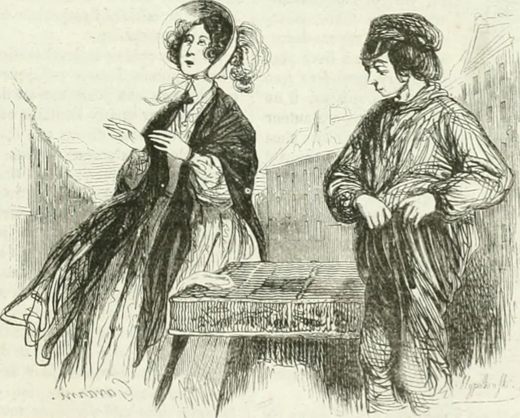An illustration from Les Français peints par eux-mêmes, 1853, leaf 292