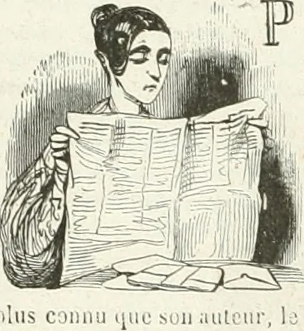 An illustration from Les Français peints par eux-mêmes, 1853, leaf 293