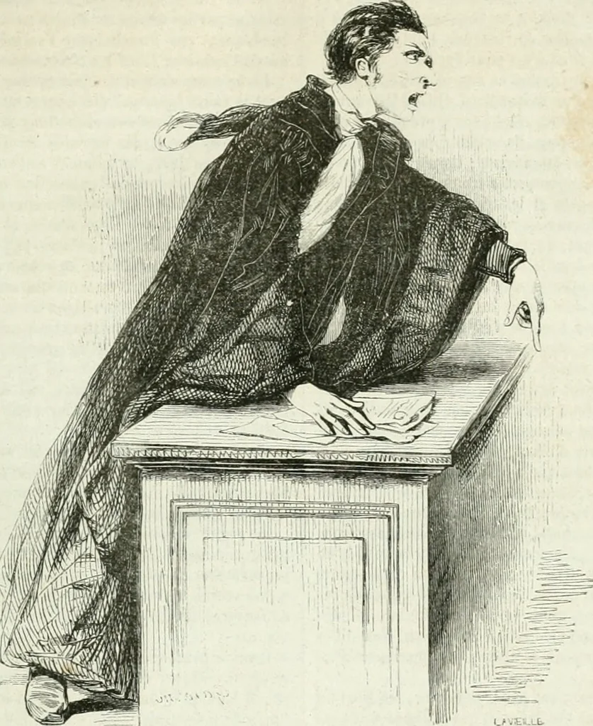 An illustration from Les Français peints par eux-mêmes, 1853, leaf 30
