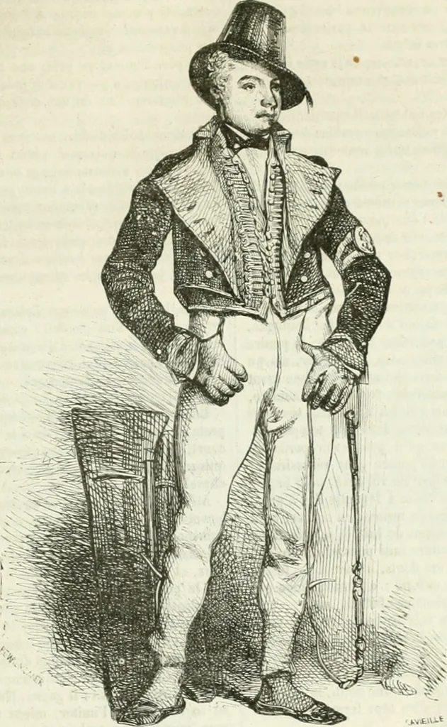 An illustration from Les Français peints par eux-mêmes, 1853, leaf 300