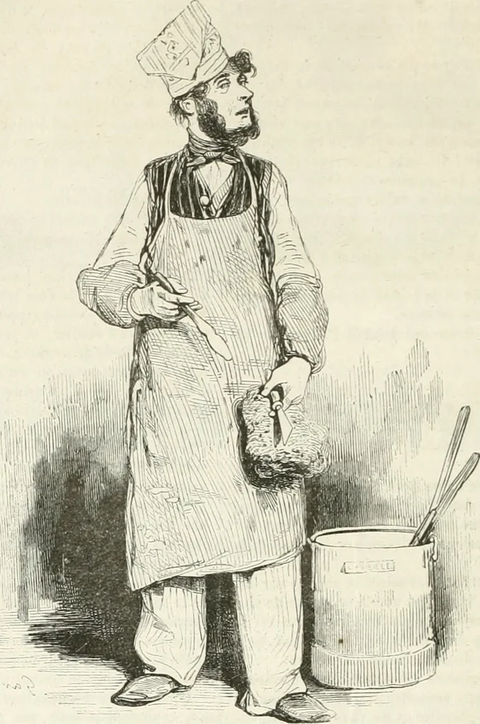 An illustration from Les Français peints par eux-mêmes, 1853, leaf 305