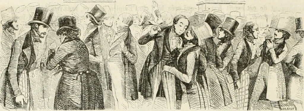 An illustration from Les Français peints par eux-mêmes, 1853, leaf 307