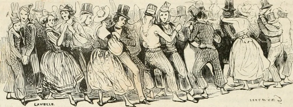 An illustration from Les Français peints par eux-mêmes, 1853, leaf 321