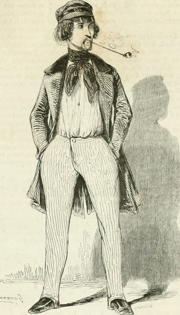 An illustration from Les Français peints par eux-mêmes, 1853, leaf 322