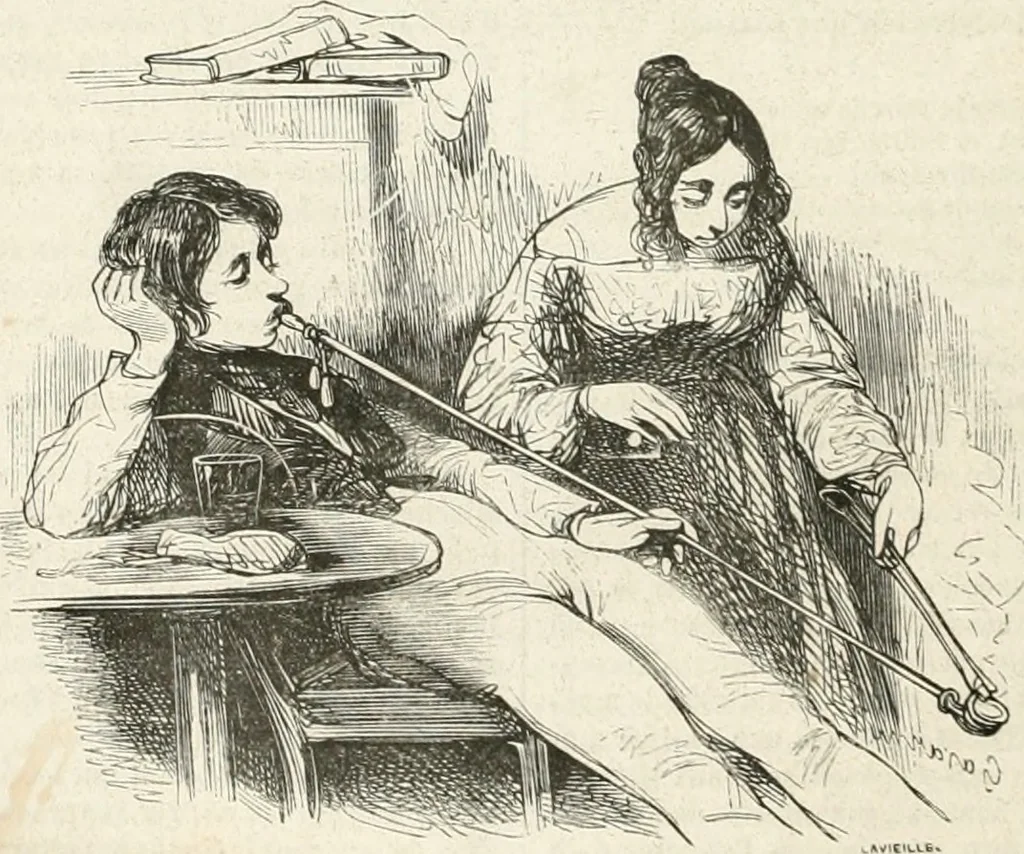 An illustration from Les Français peints par eux-mêmes, 1853, leaf 325