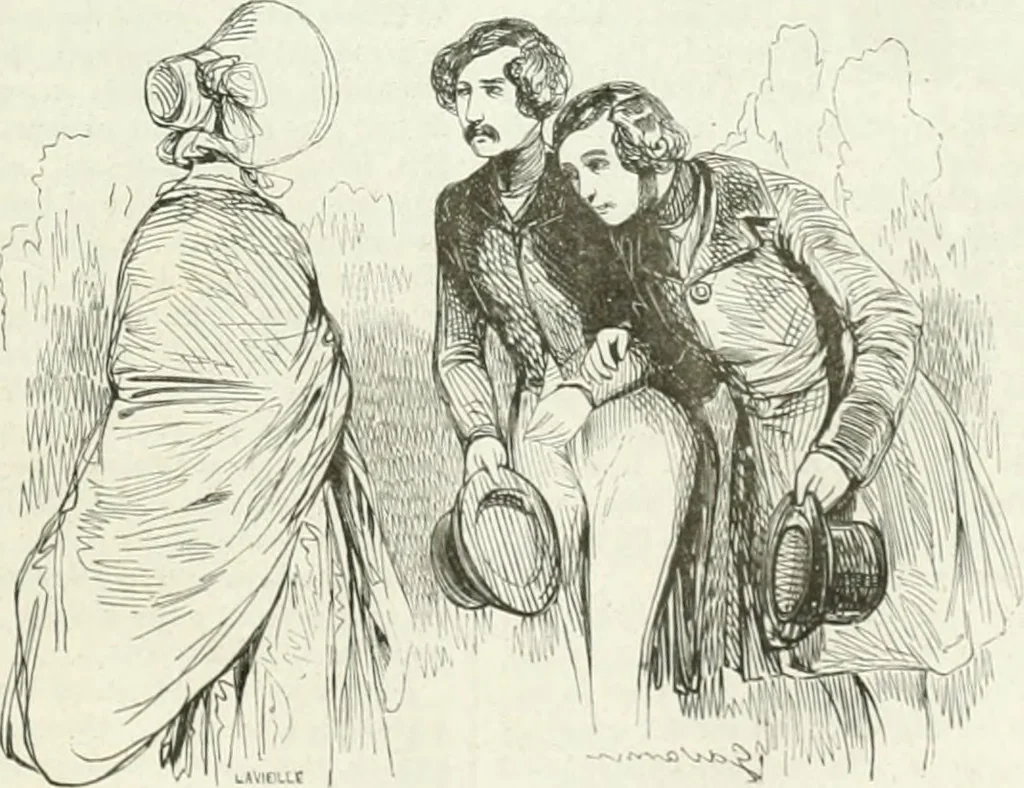 An illustration from Les Français peints par eux-mêmes, 1853, leaf 330