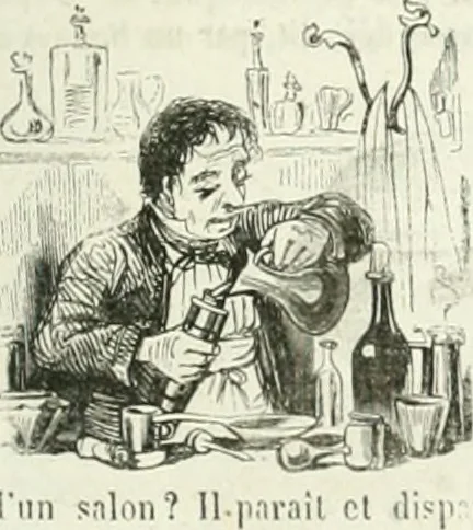 An illustration from Les Français peints par eux-mêmes, 1853, leaf 336
