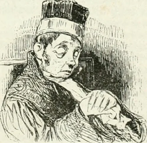 An illustration from Les Français peints par eux-mêmes, 1853, leaf 34