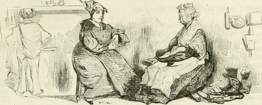 An illustration from Les Français peints par eux-mêmes, 1853, leaf 352