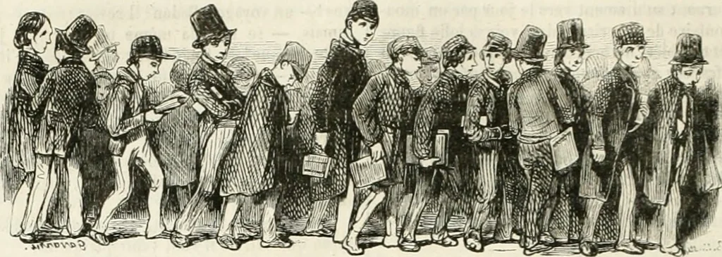 An illustration from Les Français peints par eux-mêmes, 1853, leaf 367