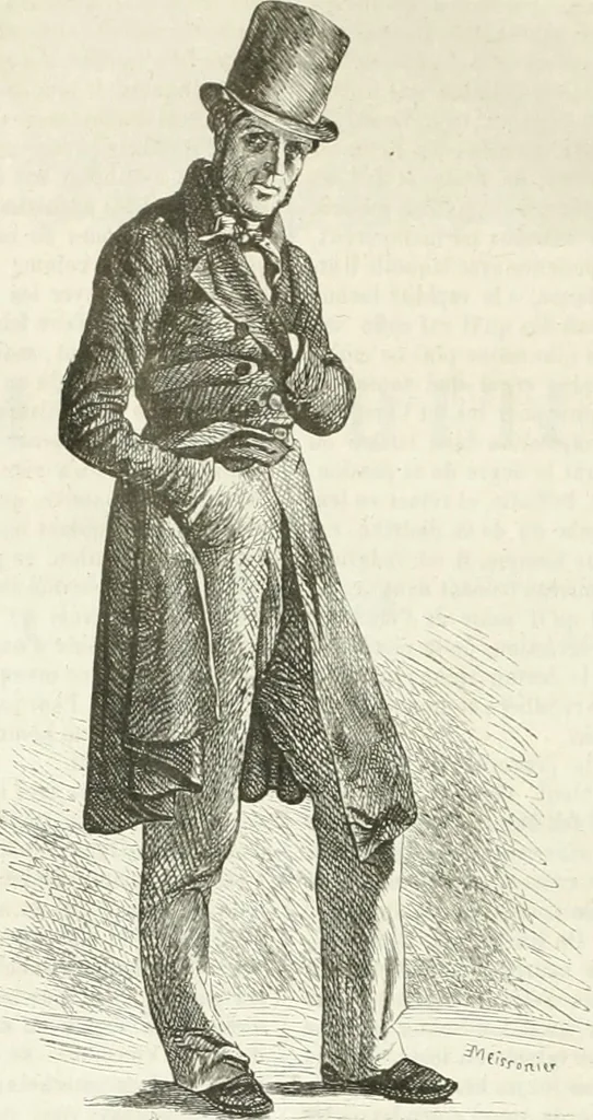 An illustration from Les Français peints par eux-mêmes, 1853, leaf 369
