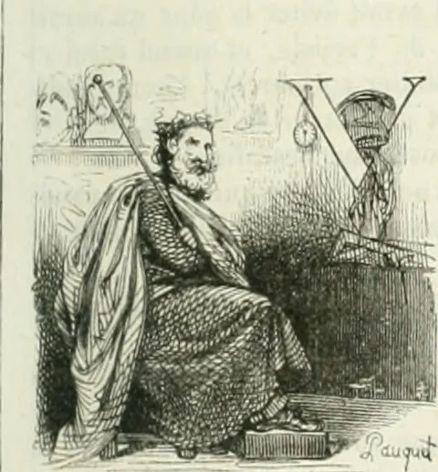An illustration from Les Français peints par eux-mêmes, 1853, leaf 372
