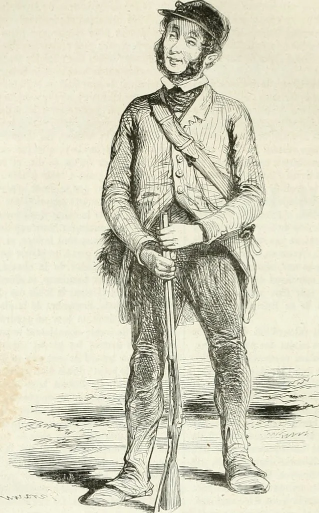 An illustration from Les Français peints par eux-mêmes, 1853, leaf 389