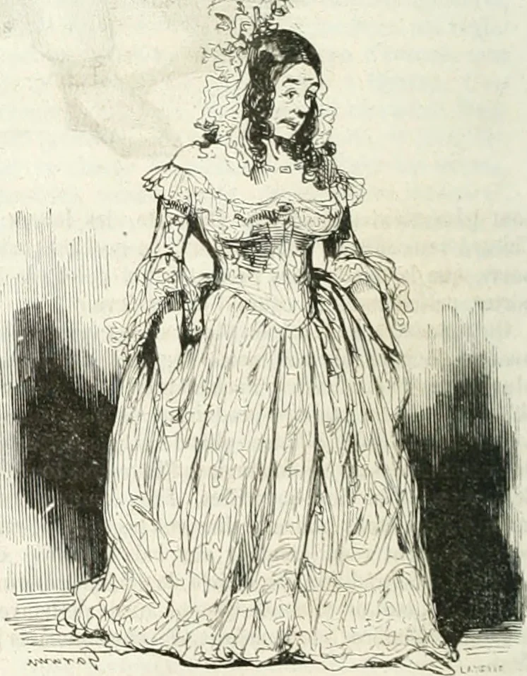 An illustration from Les Français peints par eux-mêmes, 1853, leaf 395