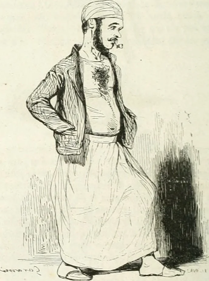 An illustration from Les Français peints par eux-mêmes, 1853, leaf 397