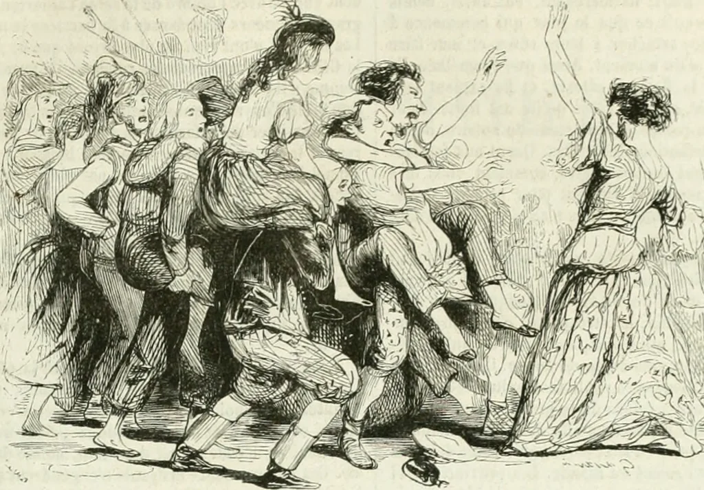 An illustration from Les Français peints par eux-mêmes, 1853, leaf 400