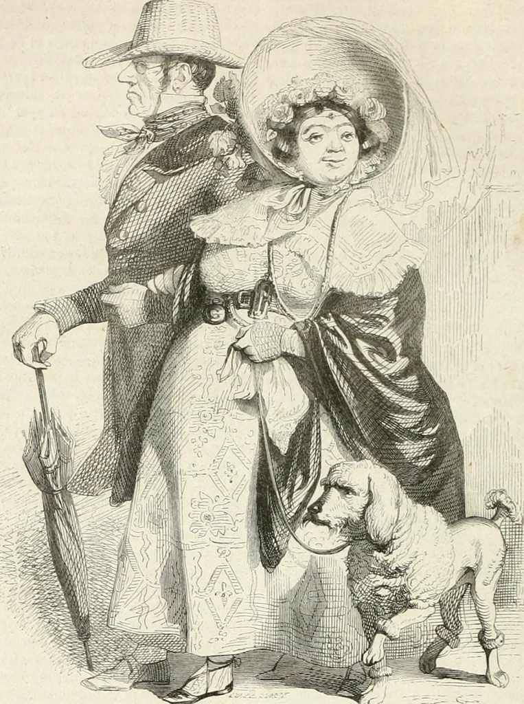 An illustration from Les Français peints par eux-mêmes, 1853, leaf 413