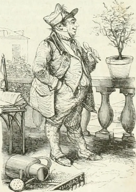 An illustration from Les Français peints par eux-mêmes, 1853, leaf 42