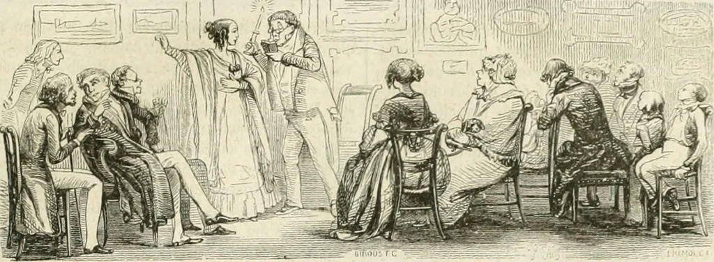 An illustration from Les Français peints par eux-mêmes, 1853, leaf 428