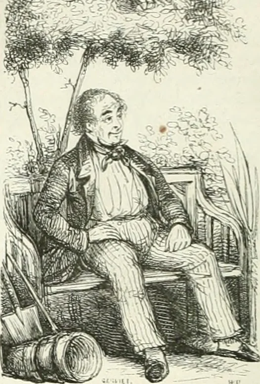 An illustration from Les Français peints par eux-mêmes, 1853, leaf 43