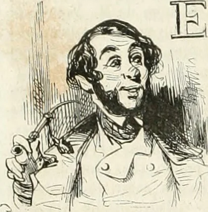 An illustration from Les Français peints par eux-mêmes, 1853, leaf 435