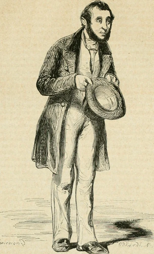 An illustration from Les Français peints par eux-mêmes, 1853, leaf 438