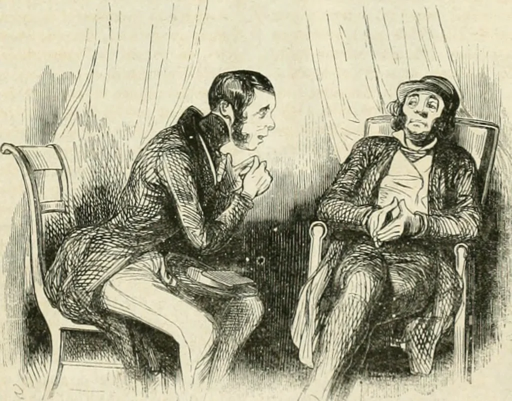 An illustration from Les Français peints par eux-mêmes, 1853, leaf 440