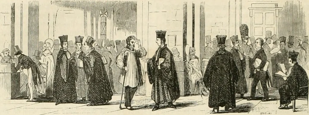An illustration from Les Français peints par eux-mêmes, 1853, leaf 461