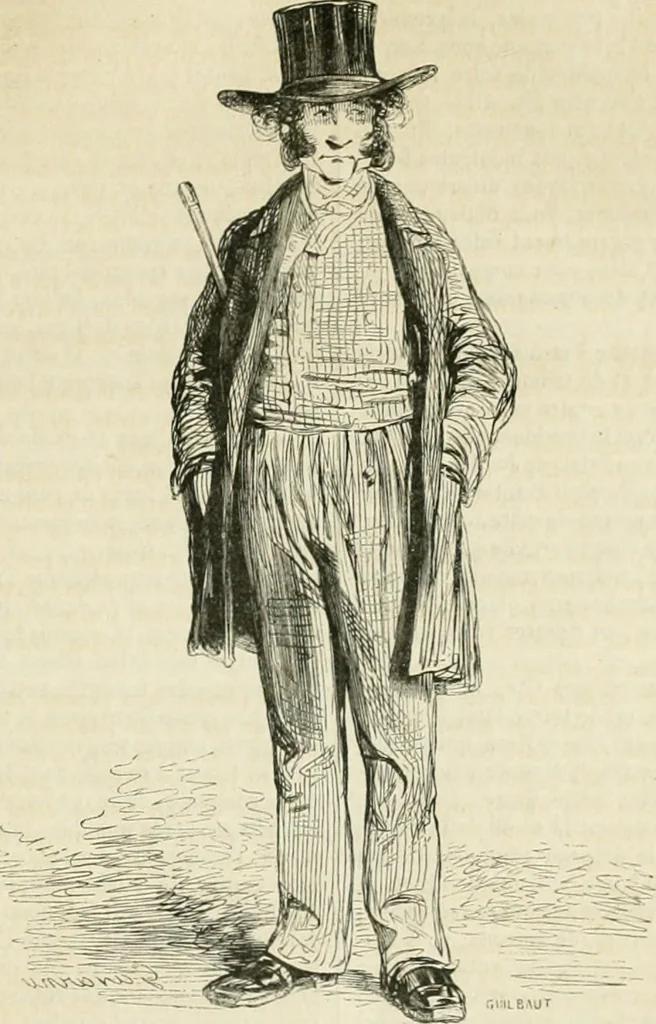 An illustration from Les Français peints par eux-mêmes, 1853, leaf 468