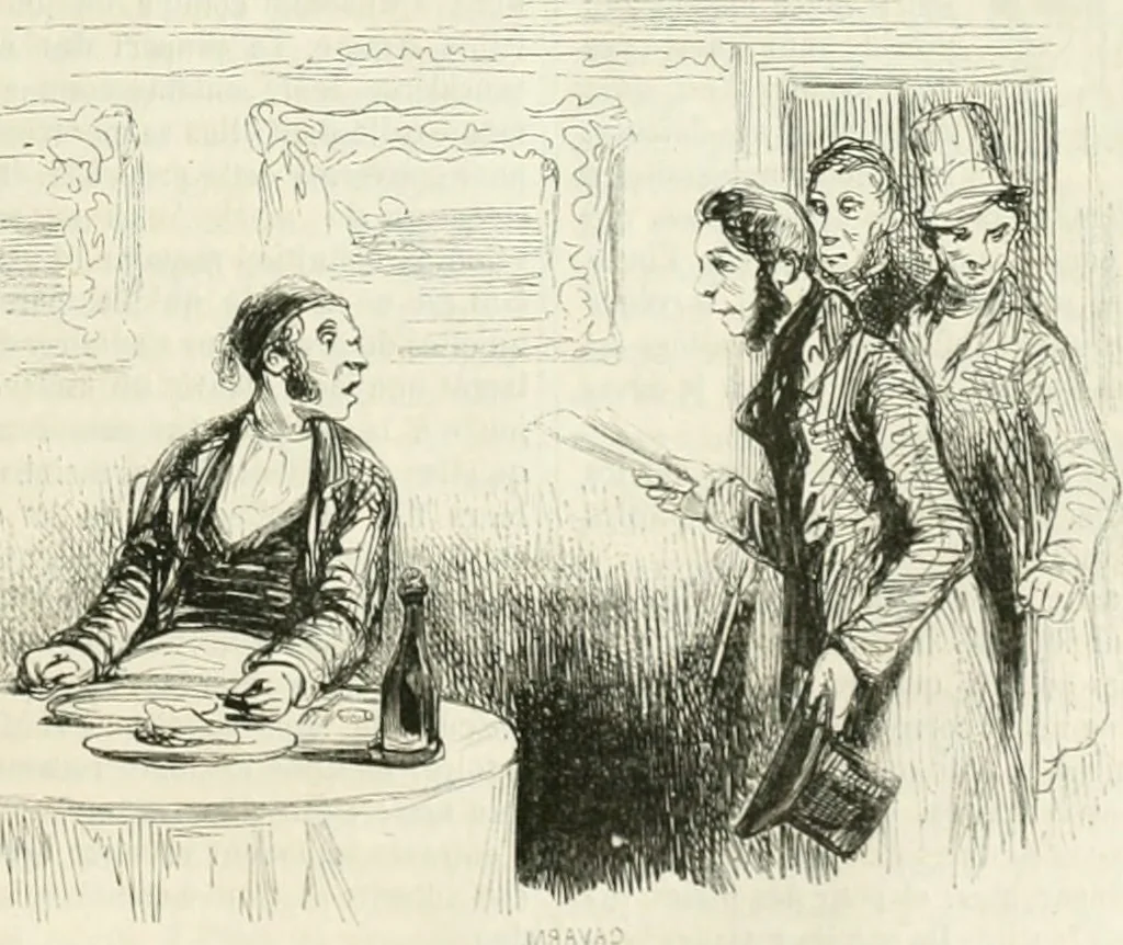 An illustration from Les Français peints par eux-mêmes, 1853, leaf 470