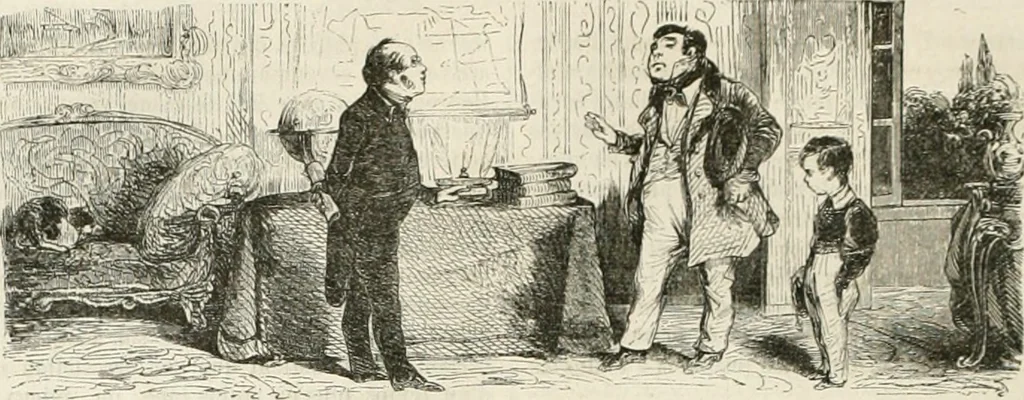 An illustration from Les Français peints par eux-mêmes, 1853, leaf 471