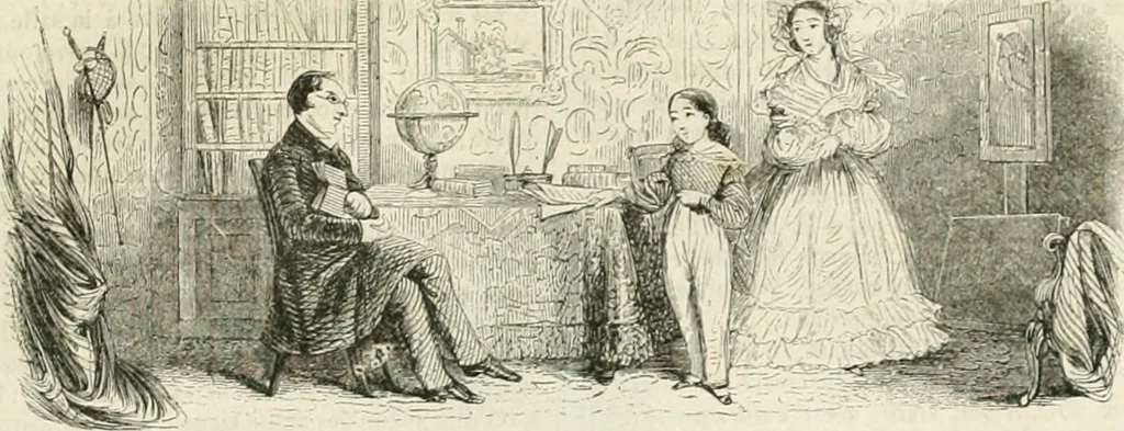 An illustration from Les Français peints par eux-mêmes, 1853, leaf 476