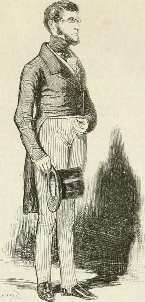 An illustration from Les Français peints par eux-mêmes, 1853, leaf 478