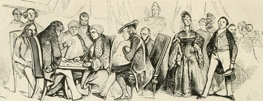 An illustration from Les Français peints par eux-mêmes, 1853, leaf 481