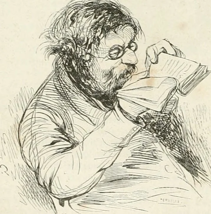 An illustration from Les Français peints par eux-mêmes, 1853, leaf 489